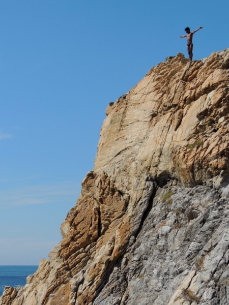 Jumping from the top requires the highest skills, Acapulco, Mexico