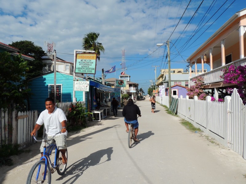 On my way to work, Caye Caulker San Pedro, Belize