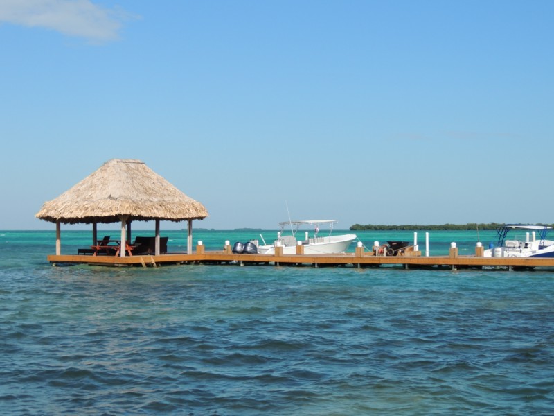Boat pier, Caye Caulker San Pedro, Belize