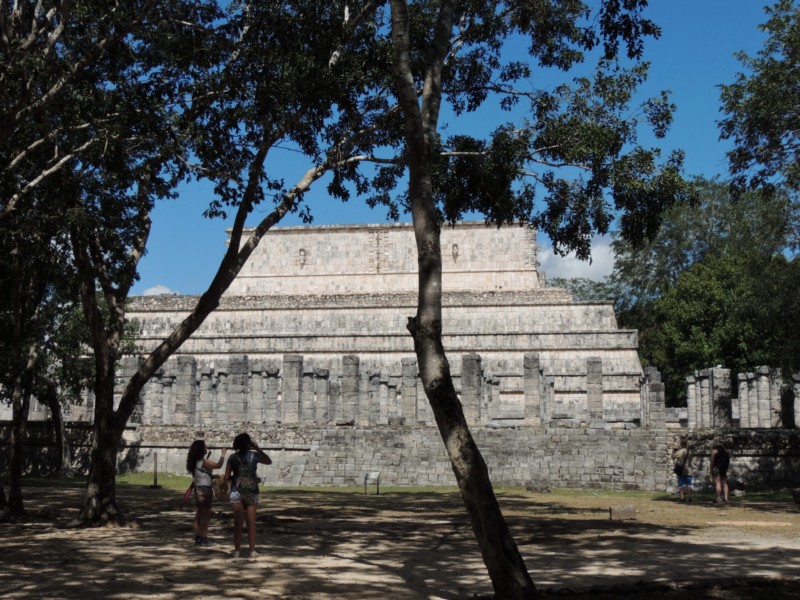 Courtyard of a Thousand Columns, Chichen Itza, Mexico