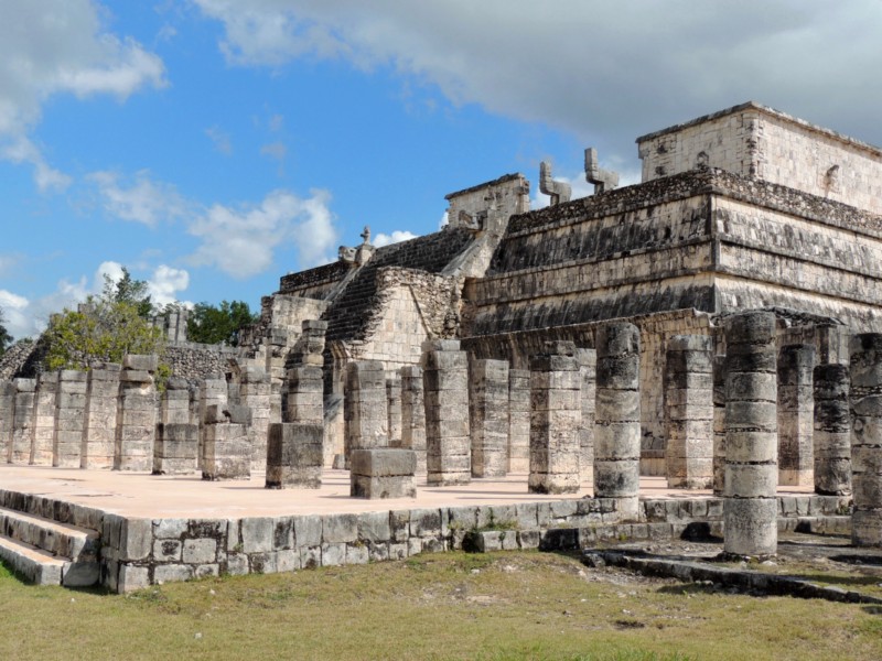 Temple of Warriors, Chichen Itza, Mexico