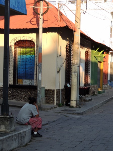 Siesta, Flores Island, Guatemala