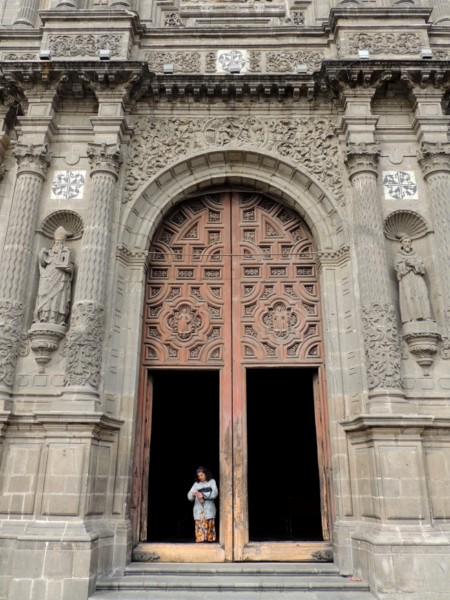 After Mass, Mexico City, Mexico