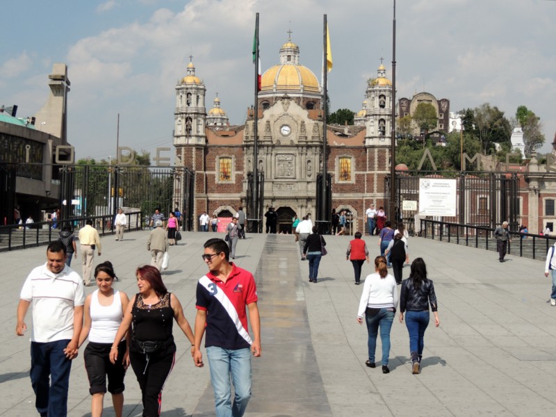 On the way to the pilgrimage center, Mexico City, Mexico