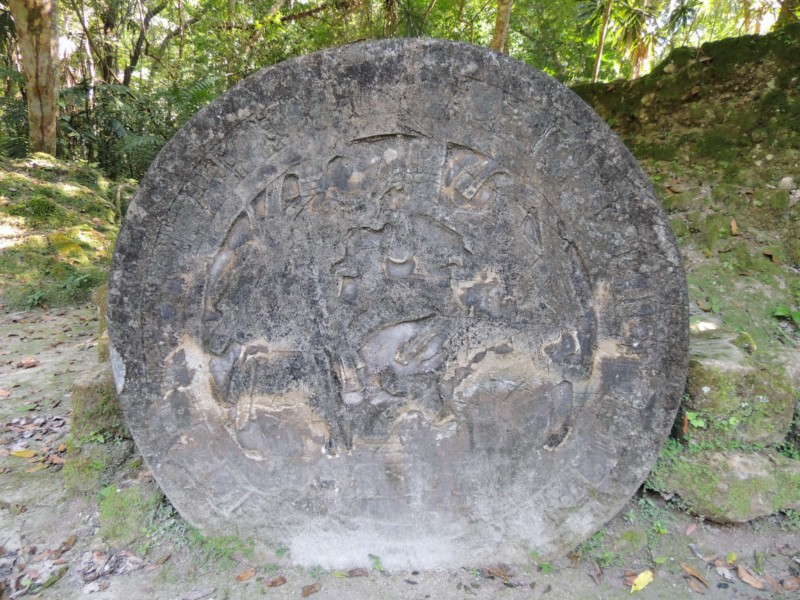 Altar from the 7th century AD., Tikal, Guatemala