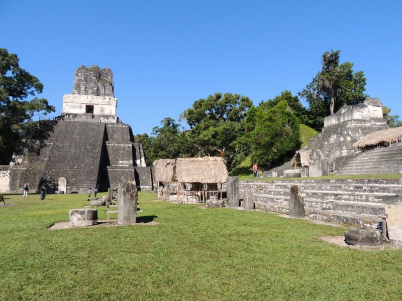 Gran Plaza, Tikal, Guatemala