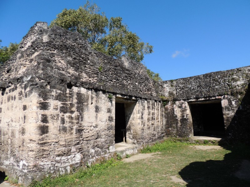 Residential buildings of the Central Acropolis, Tikal, Guatemala