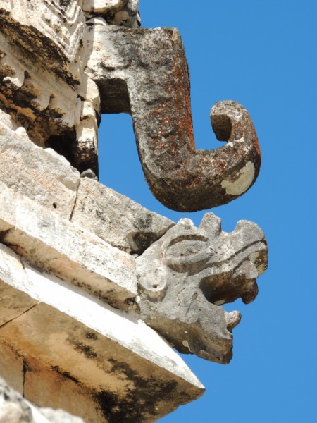 Architectural details, Uxmal, Mexico