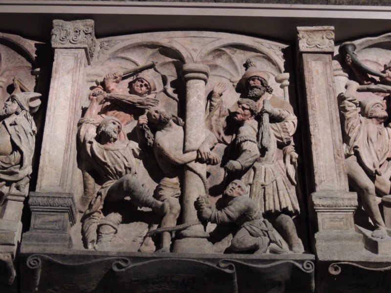 Relief depicting the Lord's Passion, Vienna, Austria