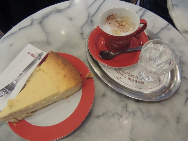 If in Vienna, only viennese cheesecake, Vienna, Austria