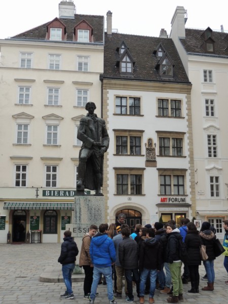 Jewish square, Vienna, Austria